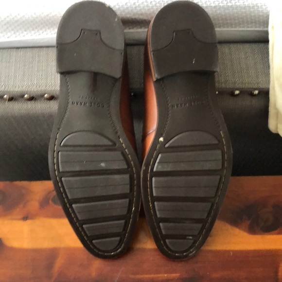 Men’s British tan Venetian style loafers - Picture 4 of 4